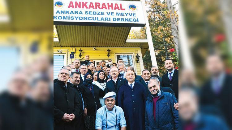 Kılıçdaroğlu bu kez Ankara Hali’nde