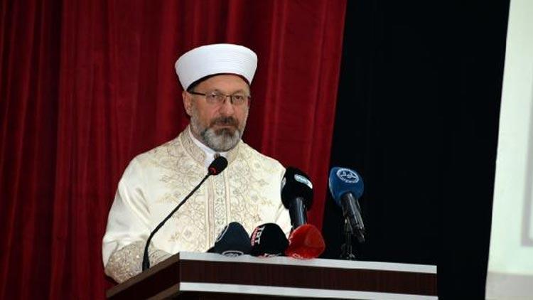 Diyanet İşleri Başkanı Erbaş, Bingöl Üniversitesinde konuştu: İlmi insanlığın huzuru için kullanmak lazım