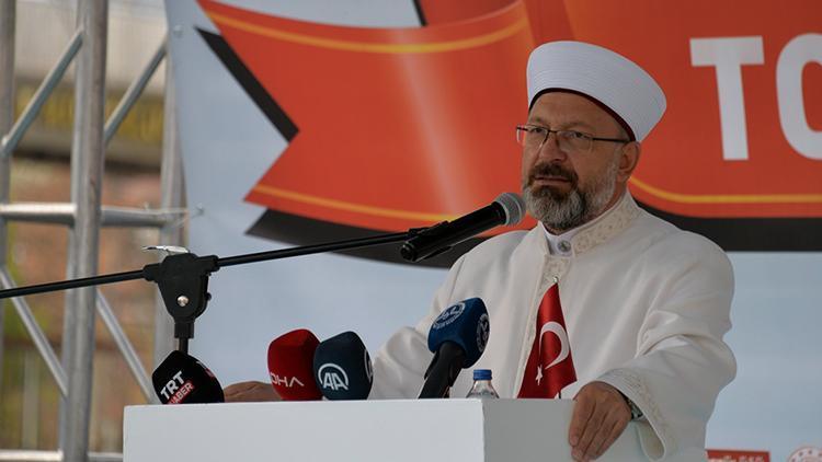 Diyanet İşleri Başkanı Erbaş, Bingölde 8 caminin açılışını yaptı