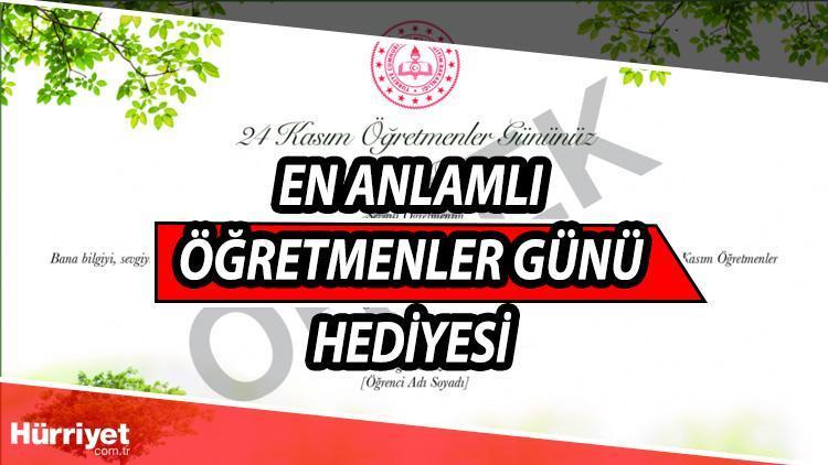 Öğretmenim İçin Bir Fidan kampanyası ile Öğretmenler Günü hediyesi farklı bir boyut kazanıyor