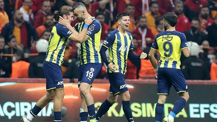 Fenerbahçede kötü hava dağıldı Galatasarayı 4 maç sonra...