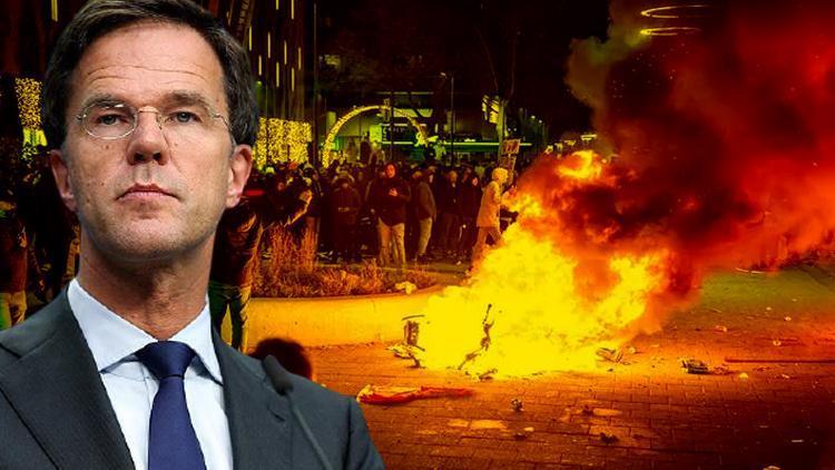 Hollanda Başbakanı Rutte, Kovid-19 tedbirlerini protesto edenlere aptallar dedi