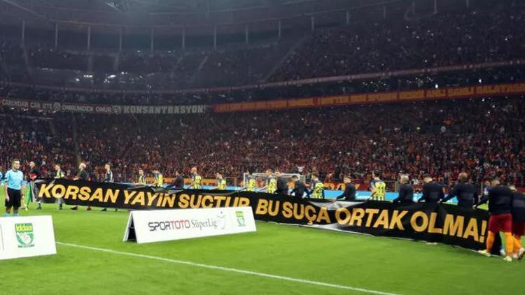 Türk futbol camiasından ortak mesaj Korsan yayın suçtur, bu suça ortak olma