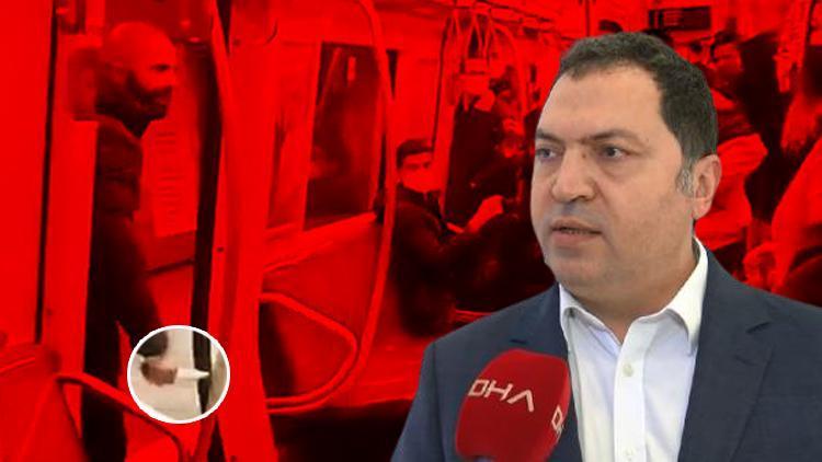 Metrodaki bıçaklı saldırı girişiminin ardından tartışma konusu olmuştu Metro İstanbul Genel Müdüründen X-Ray açıklaması