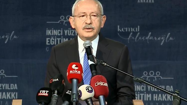 Kılıçdaroğlu: Öğretmen yetiştirmenin sağlıklı planlamasının yapılması gerekir