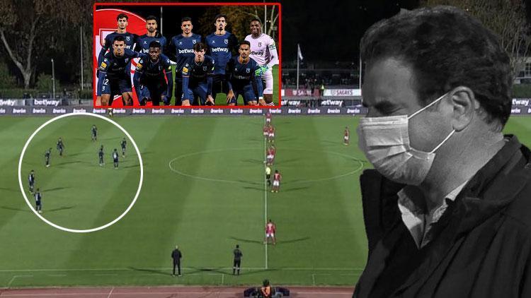 Belenenses-Benfica maçı tarihe geçti 9 kişiyle maça çıktılar, başkan ağladı, fark oldu, erken bitti...