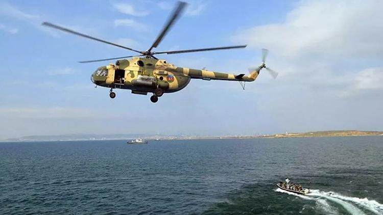 Son dakika: Azerbaycanda askeri helikopter düştü: 14 asker şehit oldu