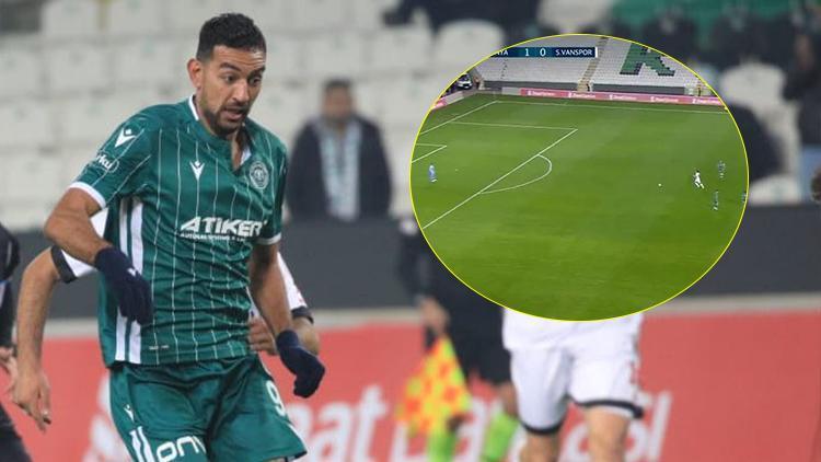 Ziraat Türkiye Kupası maçında alkışlanacak hareket Konyasporlu oyuncular dokunmadı, Vanspor golü attı