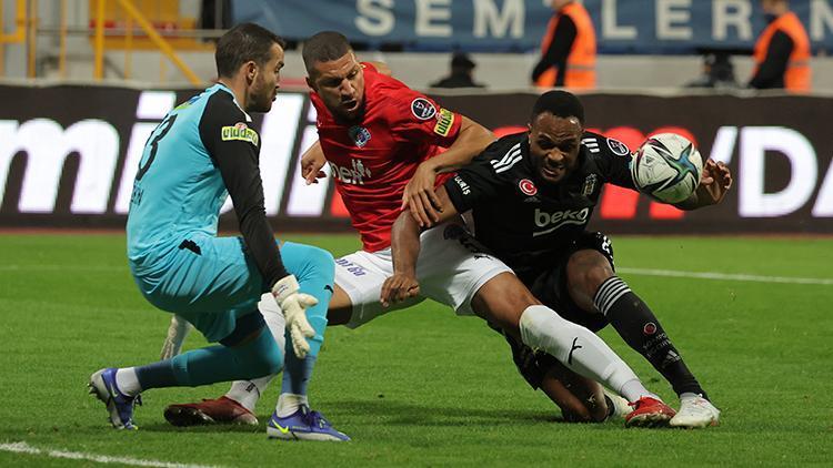 Kasımpaşa 1-1 Beşiktaş (Maçın özeti ve golleri)