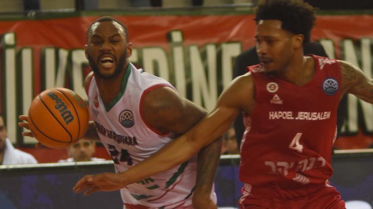 Pınar Karşıyaka 65 - 85 Hapoel Jerusalem (Maç özeti)