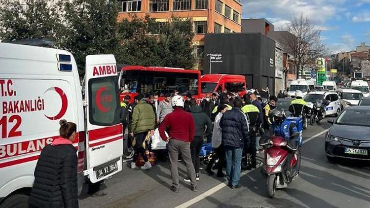 Refüjde yürürken bir anda yola atladı: Ağır yaralandı