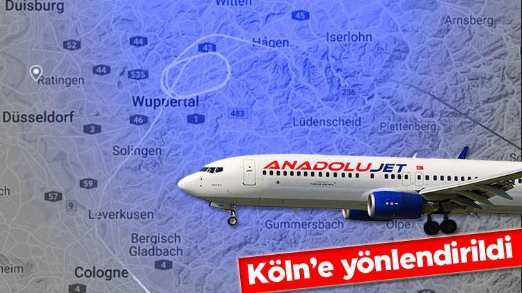 Anadolujet’in Düsseldorf uçağı Köln’e yönlendirildi