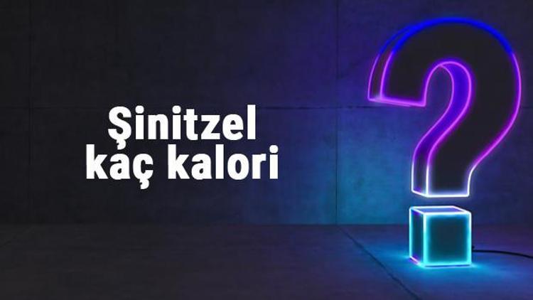 Şinitzel kaç kalori? 100 gram şinitzel besin değerleri ve kalorisi...