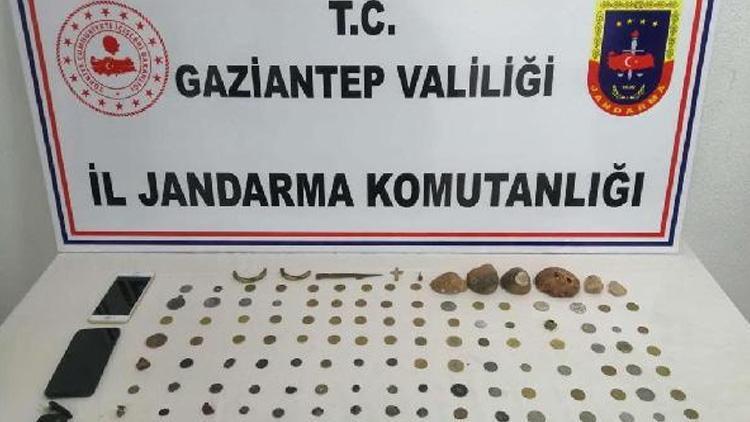 Gaziantepte tarihi eser ve uyuşturucu operasyonu: 43 gözaltı