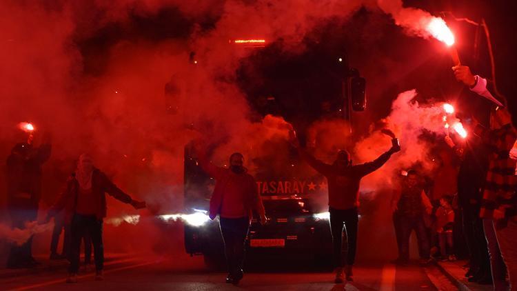 Galatasaraya Sivas’ta coşkulu karşılama