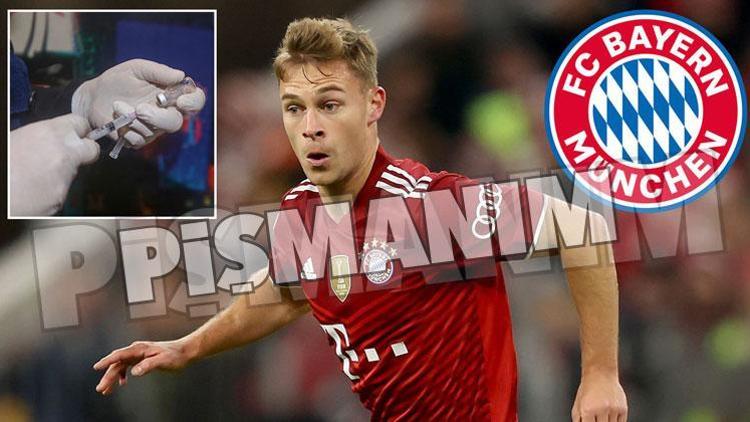 Akciğerinde sorunlar yaşayan Bayern Münihin yıldızı Joshua Kimmich aşı olmaya karar verdi