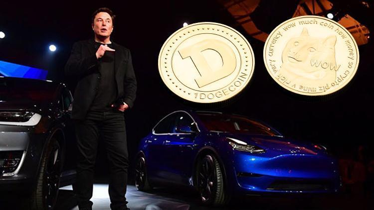 Son dakika... Elon Muskın tweeti Dogecoini yükseltti Tesla ürünleri Dogecoinle mi satılacak