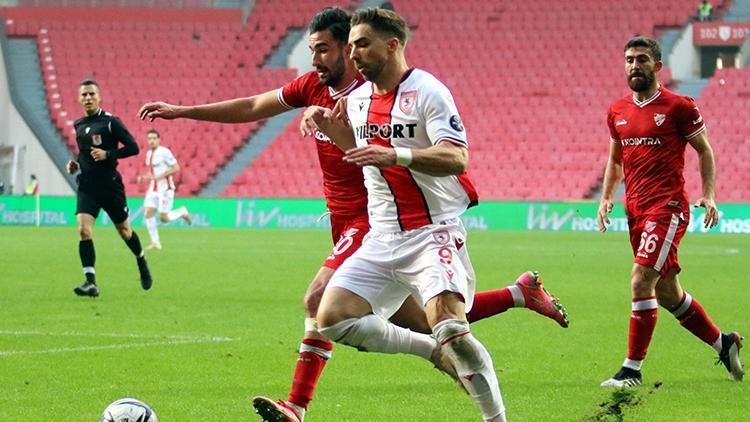 Samsunspor 1 - 1 Boluspor (Maç özeti ve goller)