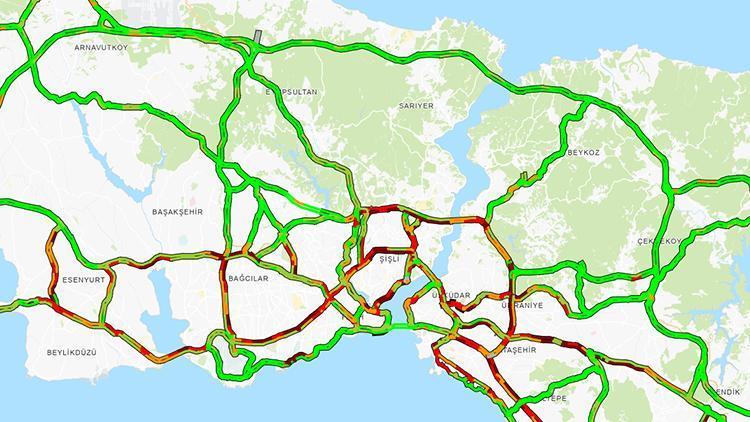 Son dakika: Dikkat İstanbul’da son iş gününde trafik kilit