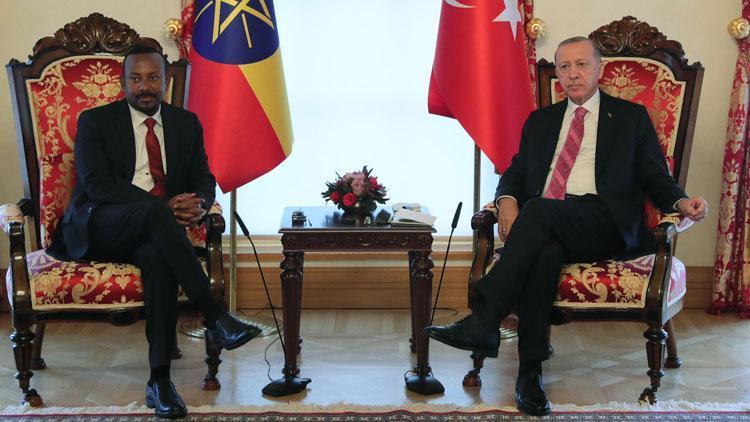 Cumhurbaşkanı Erdoğan, Etiyopya Başbakanı Abiy Ahmed Ali kabul etti