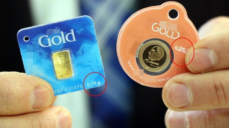 Gram altının 10da 1i takı olarak satılmaya başlandı