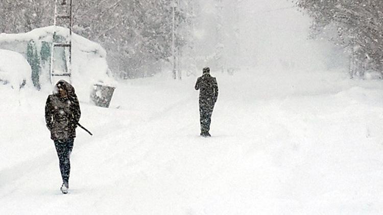 Hakkaride ve Yüksekovada eğitime kar engeli