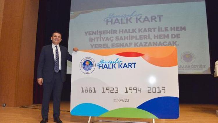 Yenişehir Halk Kart ile dar gelirlilere 1 milyon 823 bin TL destek