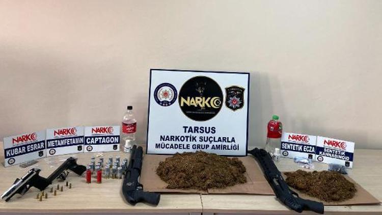 Tarsus’ta uyuşturucu operasyonu: 5 gözaltı