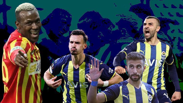 Kayserisporda Mame Thiam ışıl ışıl parlıyor Fenerbahçeli golcüleri geçti...