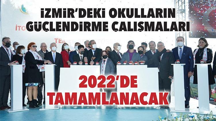 İzmir’deki okulların güçlendirme çalışmaları 2022’de tamamlanacak