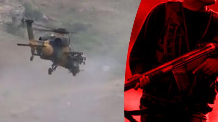 Son dakika MSB duyurdu: PKKya ATAK helikopterleriyle darbe İnlerinde vurmaya devam ediyoruz