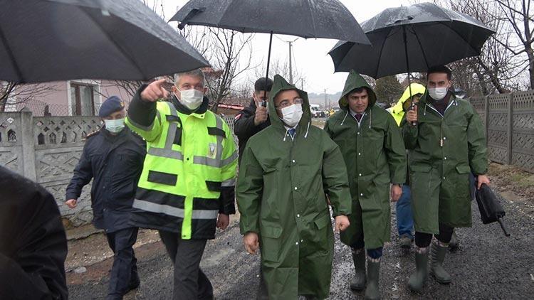 Bakan Yardımcısı Çataklı sel bölgesinde incelemelerde bulundu