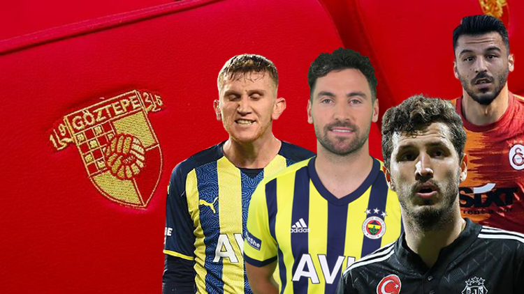 Göztepeden transfer taarruzu Beşiktaş, Galatasaray ve Fenerbahçeli oyuncular...