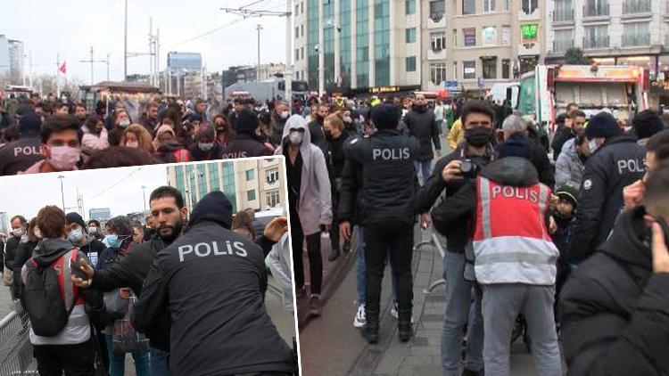 Taksimde yeni yıla saatler kala polis tek tek aradı