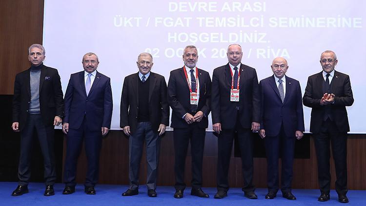 TFF Başkanı Özdemir, Üst Klasman ve Federasyon Güvenlik ve Akreditasyon Temsilci Seminerine katıldı