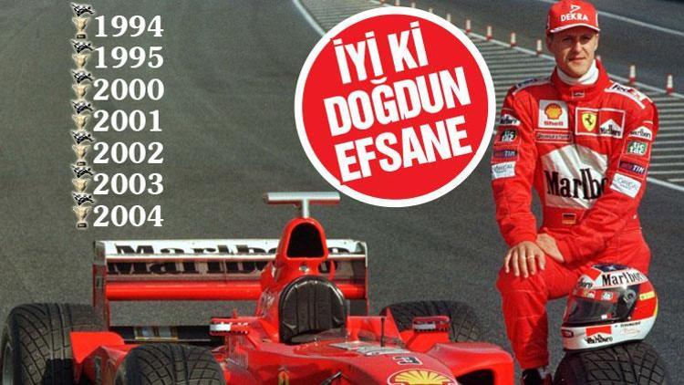 Michael Schumacher 53 yaşında