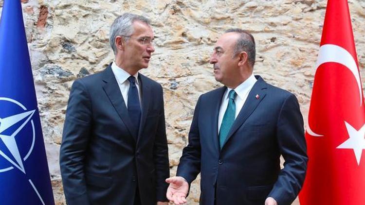 Bakan Çavuşoğlu NATO Genel Sekreteri ile görüştü