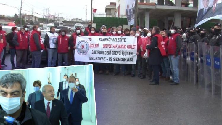CHP’li belediye çalışanlarından zam tepkisi Kılıçdaroğlu, grev kararı alan işçilerle görüştü