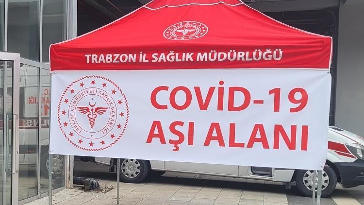 Trabzonsporlu taraftarlar için stadyum dışına aşırı çadırı