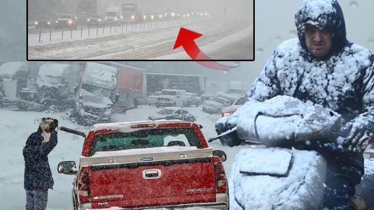 ABDde peş peşe uyarılar: Kar fırtınası  Bomba kasırgasına dönüştürebilir