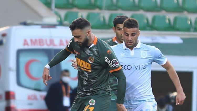 Alanyaspor 1-1 Başakşehir (Maçın özeti ve golleri)