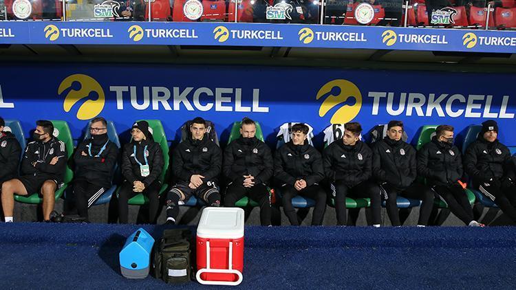 Beşiktaşta 16 futbolcu oynamadı