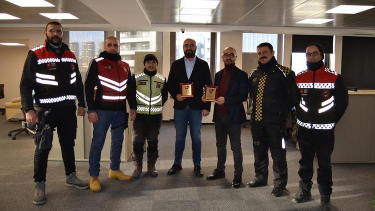 Kuryelerden Hürriyet Ankara’ya ziyaret