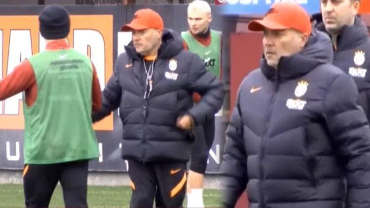 Son dakika: Galatasarayda Domenec Torrent ilk idmanına çıktı Çift idman sürprizi Burak Elmas Floryada