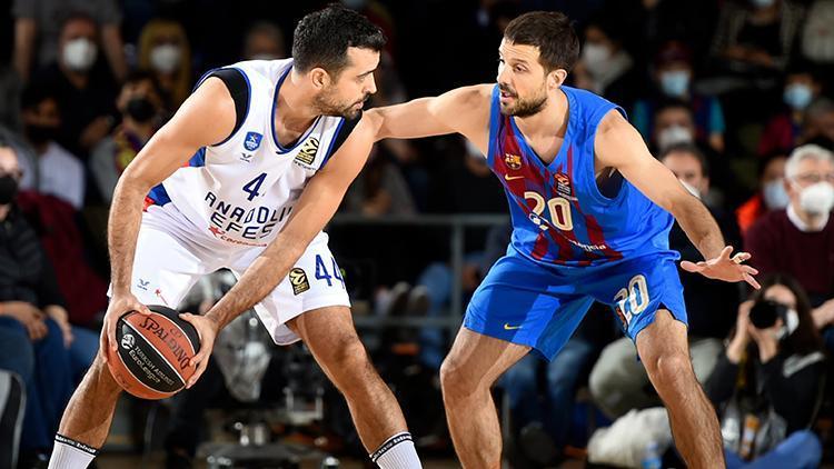 Barcelona 82 - 77 Anadolu Efes (Maç özeti)