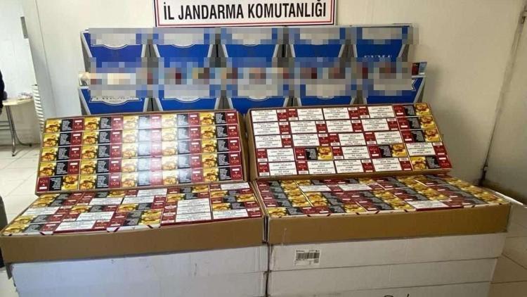 610 bin bandrolsüz makaron ele geçirildi