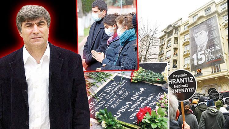 Hrant Dink anıldı... 15 eksik yıl