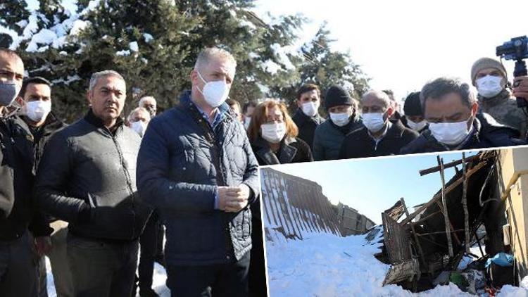 Gaziantep’te Vali Gül ile Başkan Şahinden esnafa geçmiş olsun ziyareti