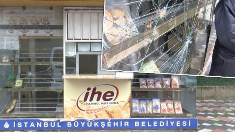 Zeytinburnunda Halk Ekmek büfesine saldıran kişi tutuklandı