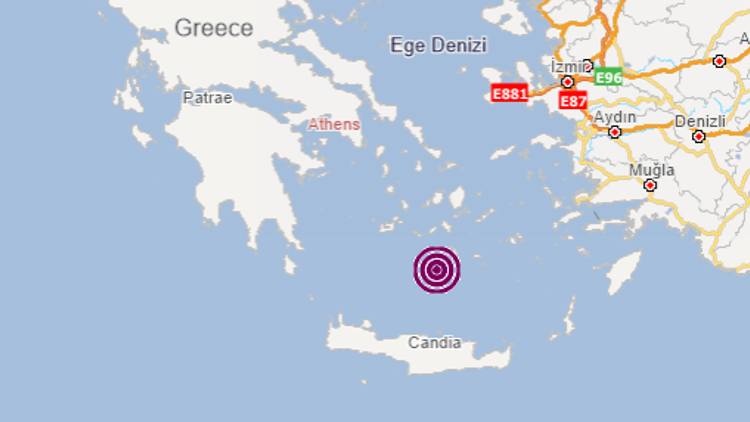 Son dakika... Ege Denizinde Kuşadası açıklarında 4.2 büyüklüğünde deprem